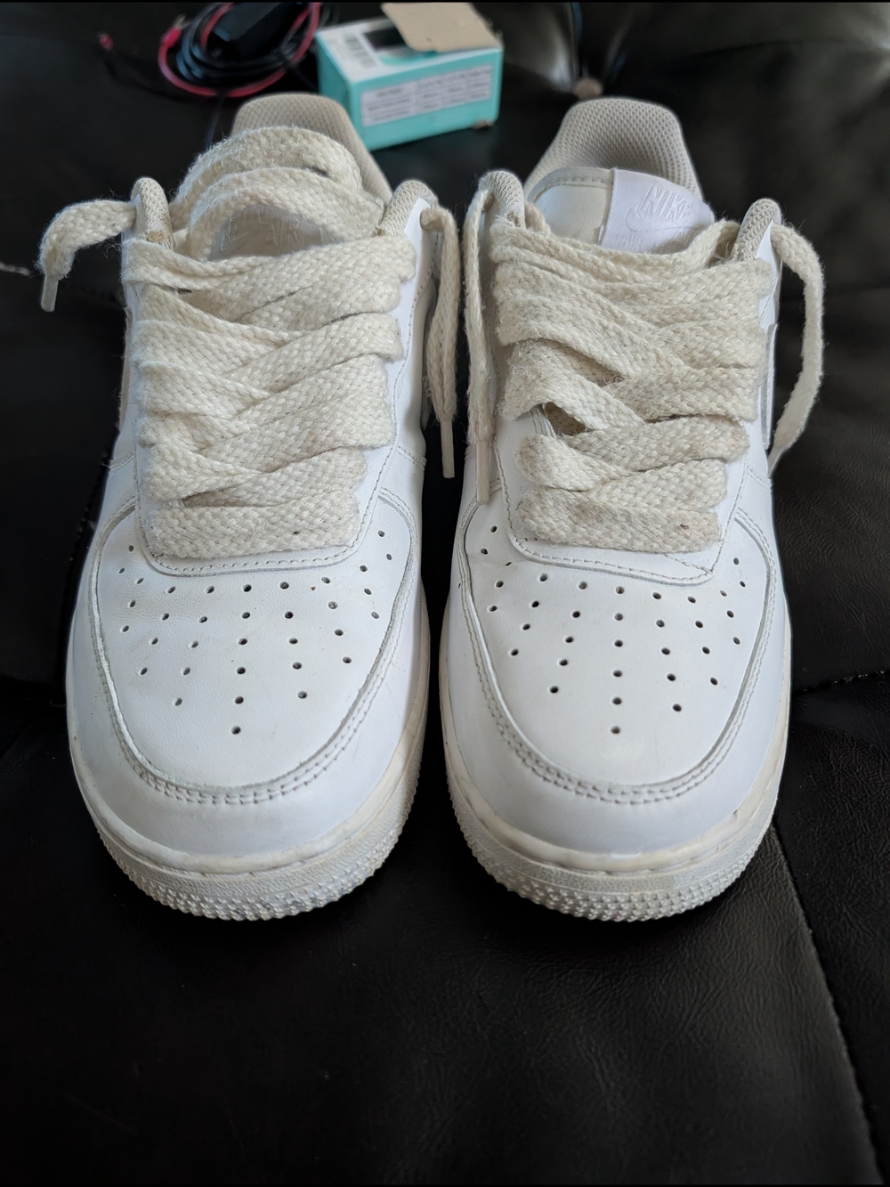 Nike White Low-Top Sneakers